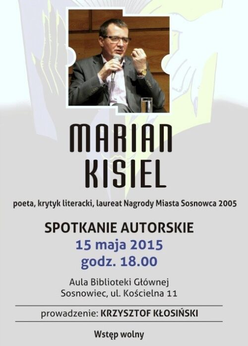 Salon Literacki 2015 – Marian Kisiel