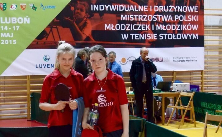 Kolejne medale Mistrzostw Polski dla tenisistów stołowych Huraganu