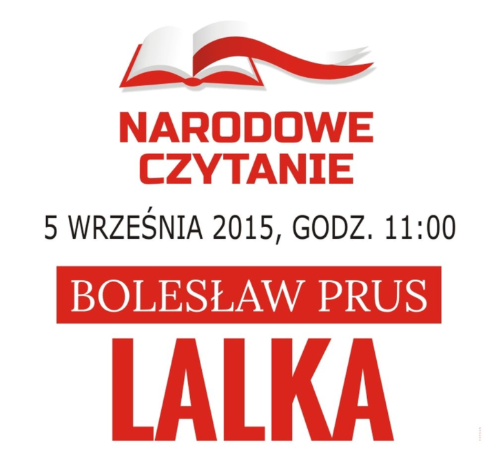 Narodowe Czytanie 2015 – „Lalka” Bolesława Prusa