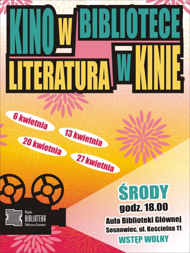 Kino w Bibliotece – Literatura w Kinie w kwietniu