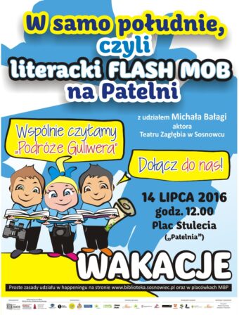 W samo południe, czyli literacki flash mob na „Patelni”