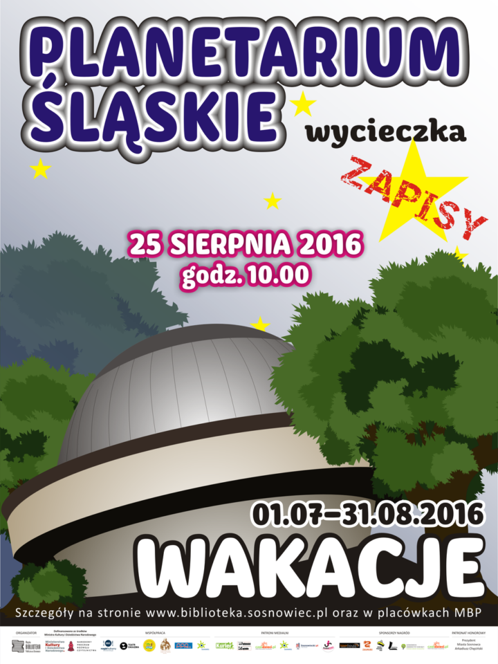 Bezpłatna wycieczka do Planetarium Śląskiego w Chorzowie