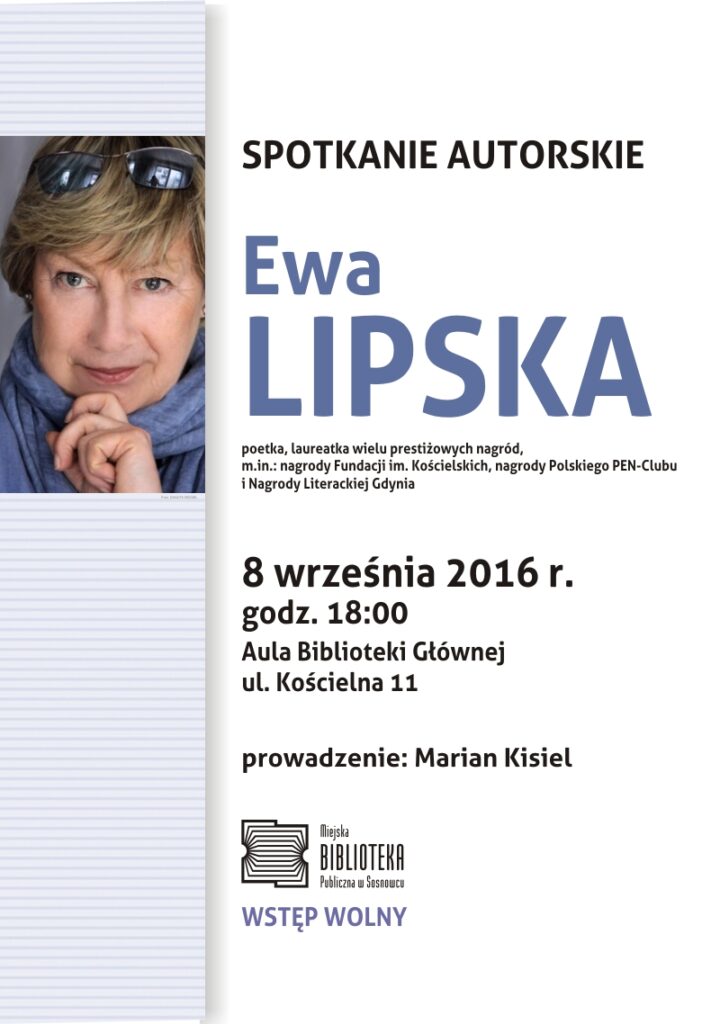 Spotkanie autorskie z Ewą Lipską