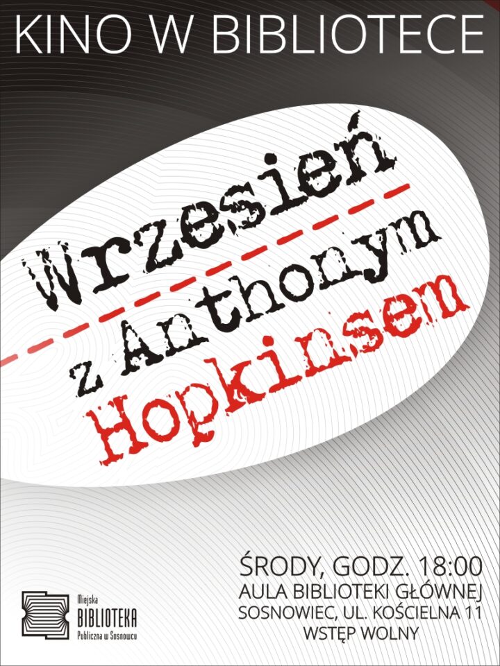 Kino w Bibliotece – Wrzesień z Anthonym Hopkinsem