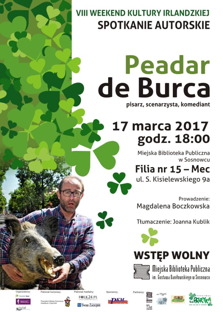 Weekend Kultury Irlandzkiej – Peadar de Burca