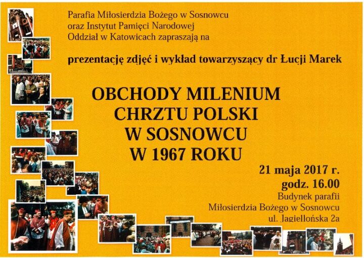 50. rocznica obchodów Milenium Chrztu Polski w Sosnowcu